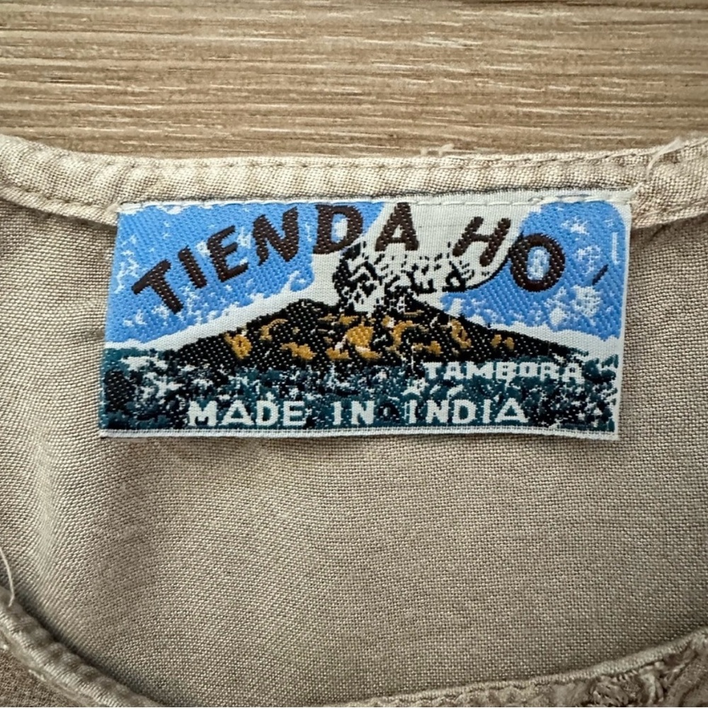 Tiendo Ho Boho Blouse M/L - Picture 6 of 7
